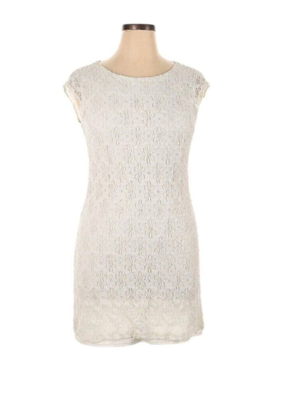 Madison Leigh Short Lace White Dress Angelcore Girlhoodcore Sz 14